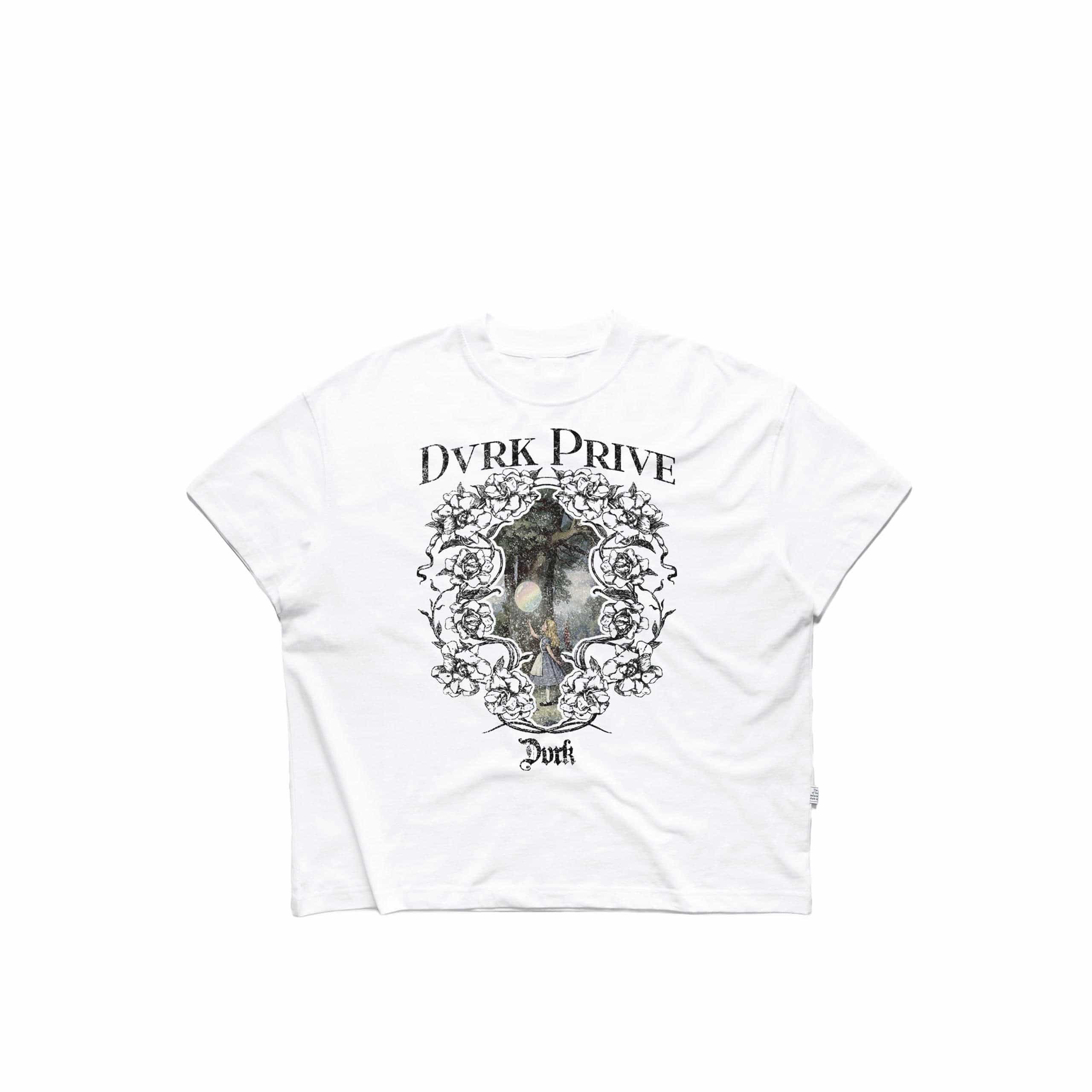 WONDERLAND T-SHIRT - WHITE - M 1