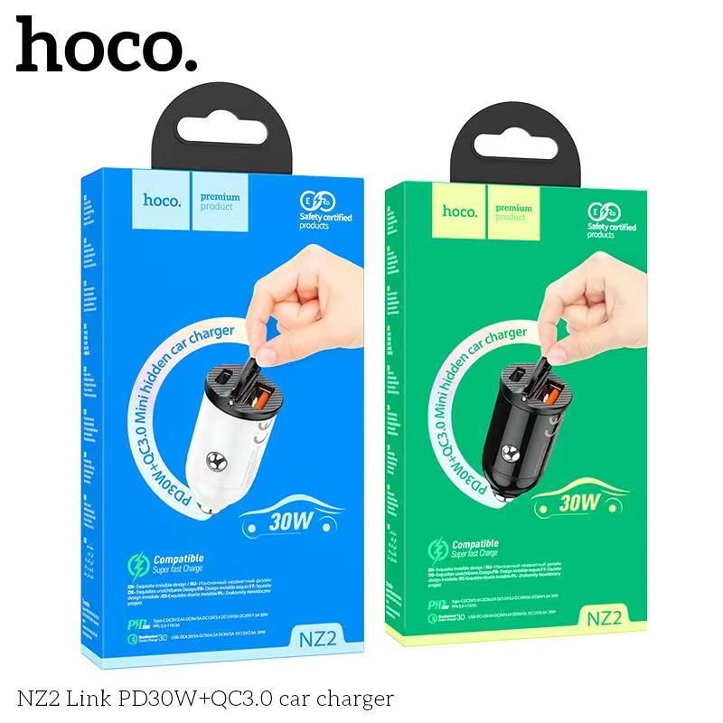 Tẩu sạc nhanh Hoco NZ2 (PD30w QC3.0 )