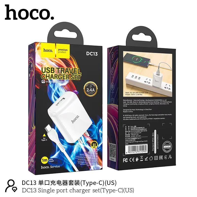 Củ sạc Hoco DC13 typeC