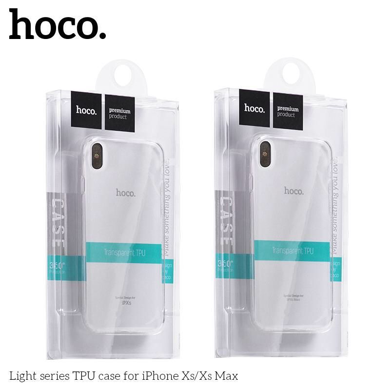 Ốp Silicon Chống Va Đập Hoco Cho Iphone X và Xs Max