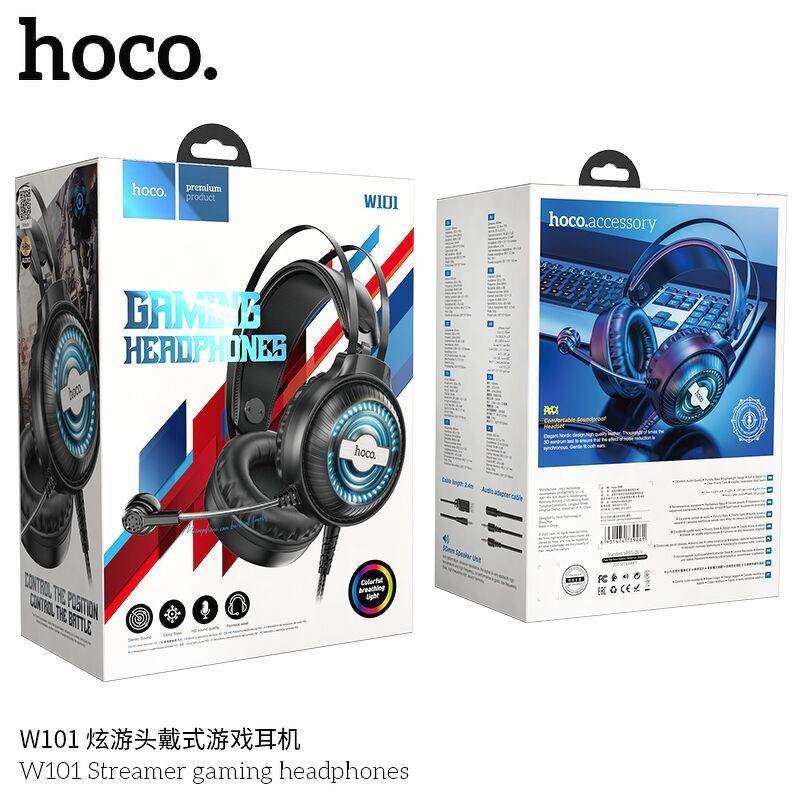 Tai nghe Gaming Hoco W101 có dây