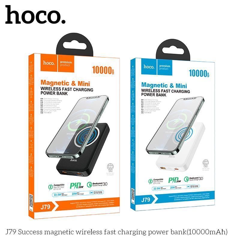 Pin Sạc Dự Phòng Hoco J79 - 10.000 mAh Hỗ trợ sạc nhanh QC3.0 (New)