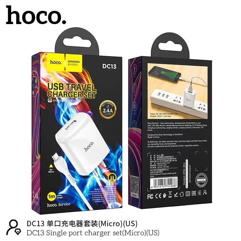 Củ sạc Hoco DC13 micro