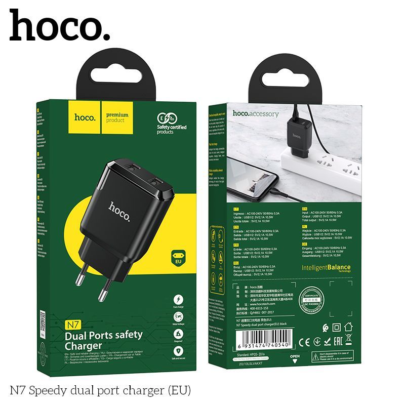 Củ sạc Hoco N7