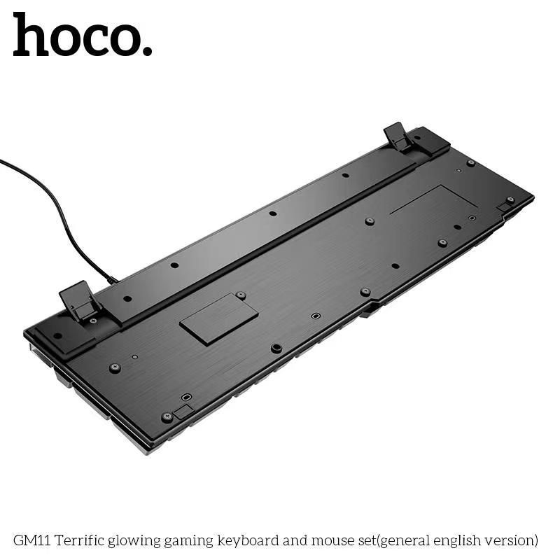 Combo bàn phím chuột gaming Hoco GM11 Led RGB