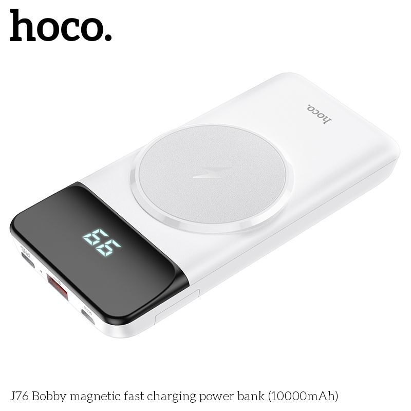 Pin Sạc Nhanh Không Dây Hoco J76 10.000mAh ( QC3.0 và PD20W)