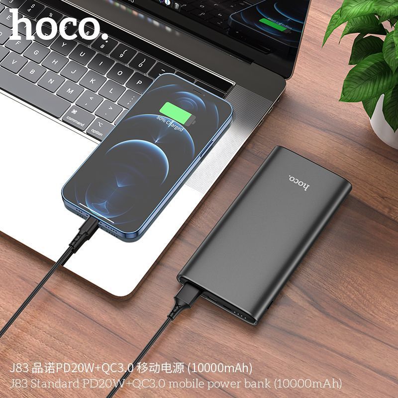 Pin sạc dự phòng Sạc Nhanh Hoco J83 10.000mAh ( QC3.0 và PD20W)