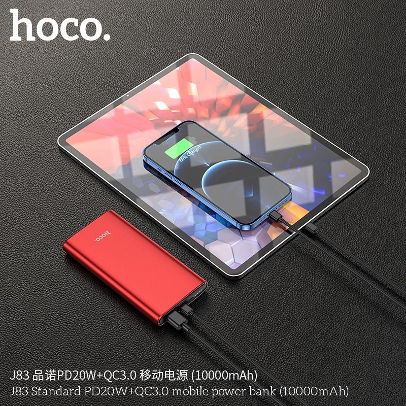 Pin sạc dự phòng Sạc Nhanh Hoco J83 10.000mAh ( QC3.0 và PD20W)