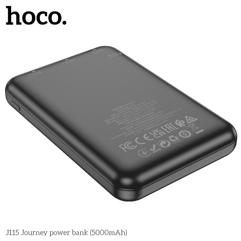 Pin Hoco J115 - 5.000mAh 18.5Wh dung lượng định mức 2800mAh