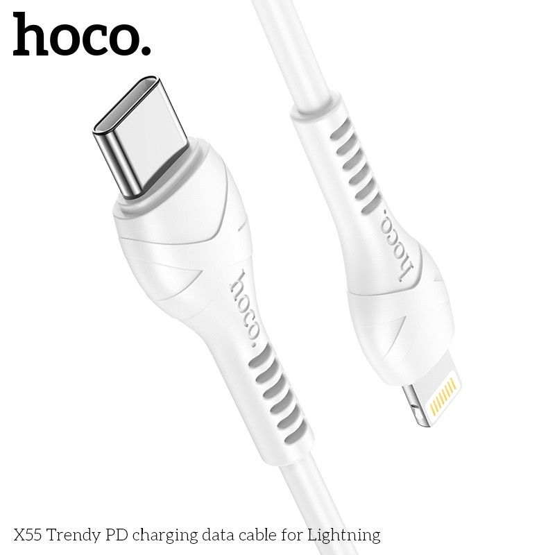 Cáp sạc nhanh Hoco Hoco X55 Type-c to Lightning 3A PD 20W