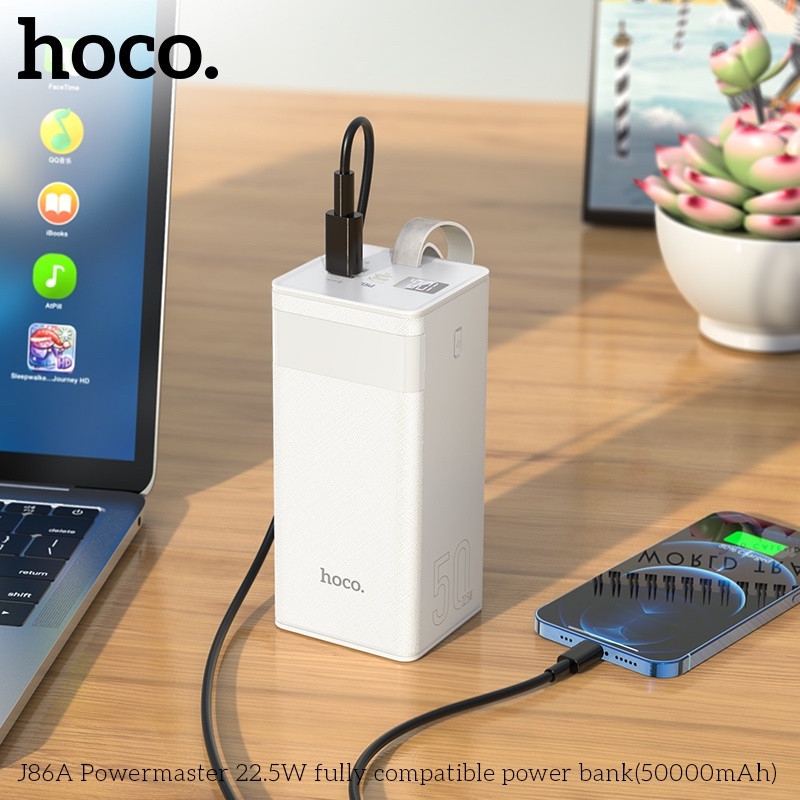 Pin Sạc Dự Phòng Sạc Nhanh Hoco J86A (PD 20W) 50.000mAh