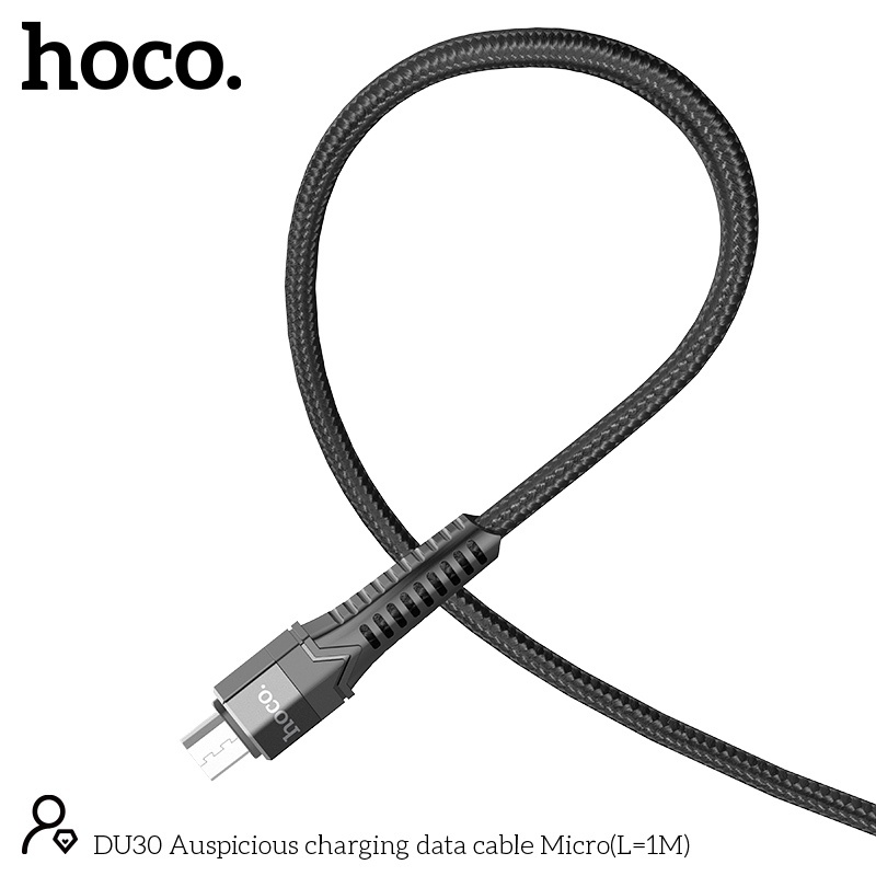 Cáp sạc Hoco DU30 Micro 1m