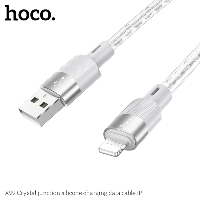 Cáp sạc Hoco X99 lightning 2.4A