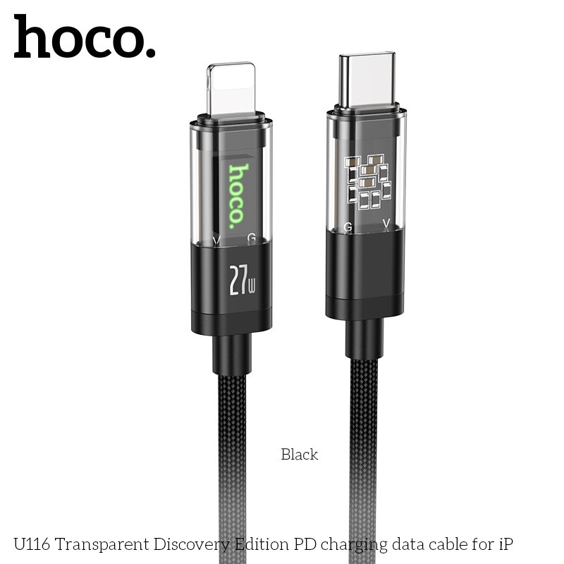 Cáp Sạc Hoco Hoco U116 iPhone (PD-27W)