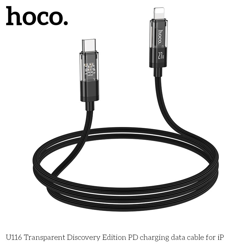 Cáp Sạc Hoco Hoco U116 iPhone (PD-27W)