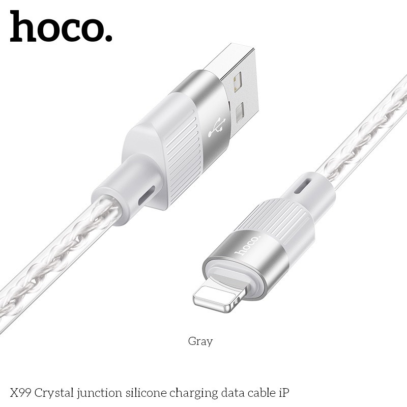 Cáp sạc Hoco X99 lightning 2.4A