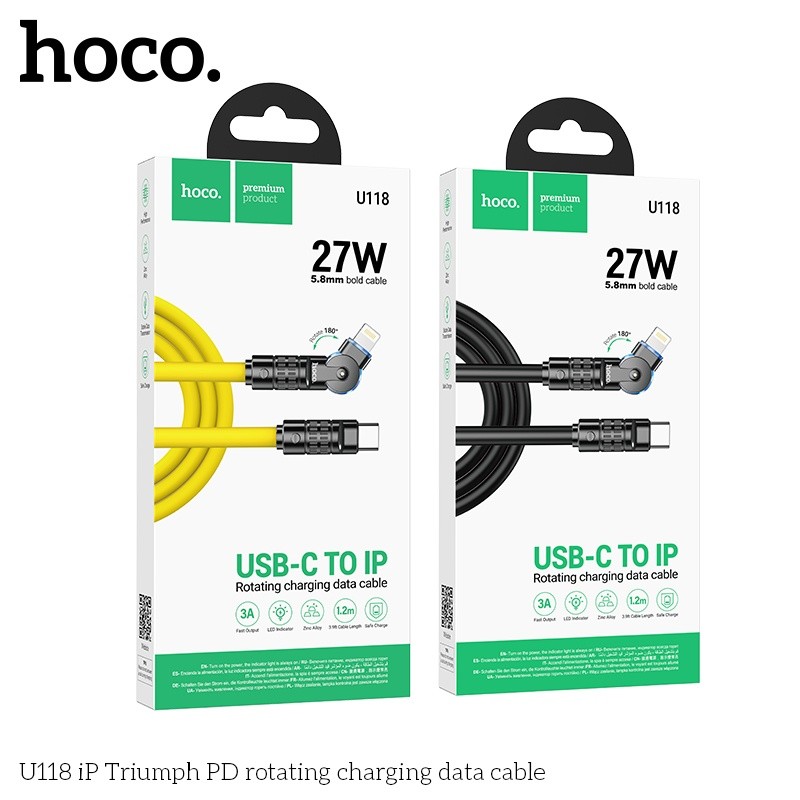 Cáp sạc nhanh Hoco U118 PD