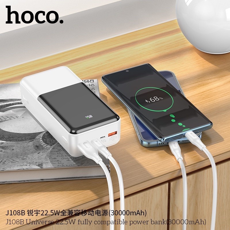 Sạc Dự Phòng Hoco J108B Universe 22.5W - 30.000mAh