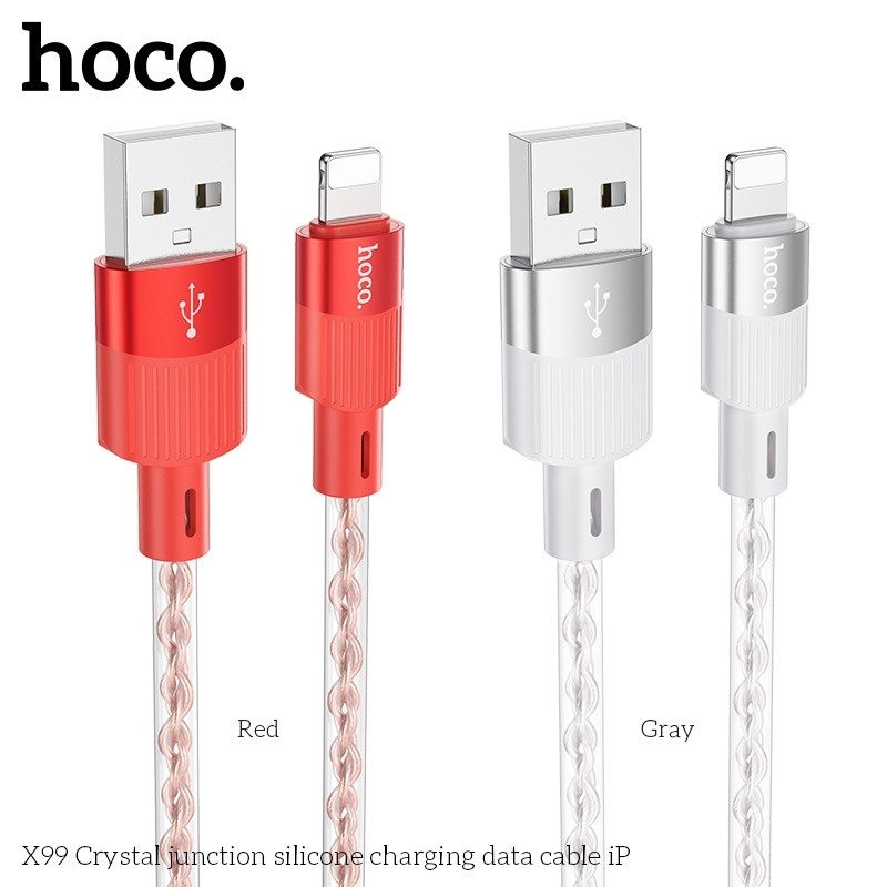 Cáp sạc Hoco X99 lightning 2.4A