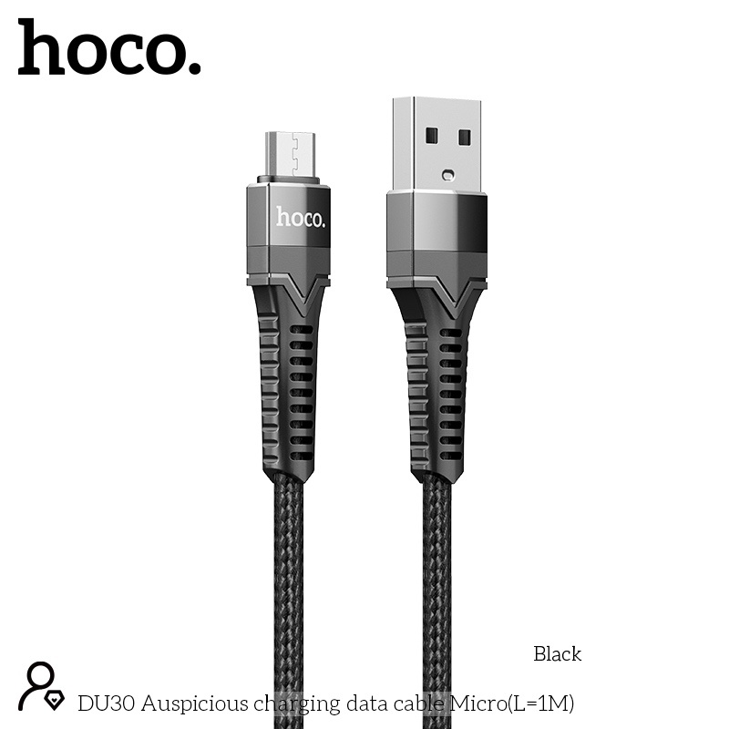 Cáp sạc Hoco DU30 Micro 1m