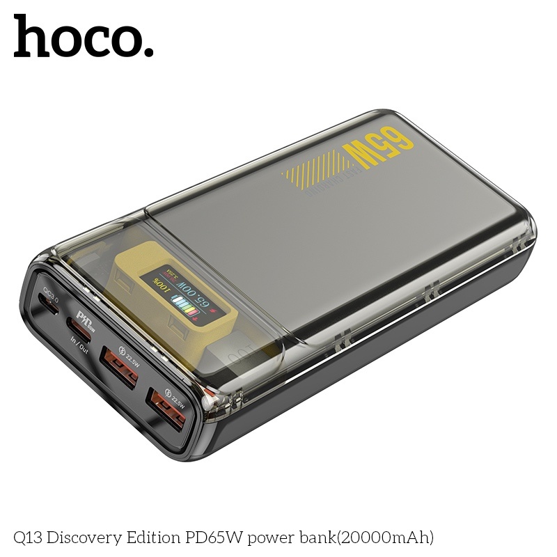 Pin Dự Phòng Sạc Nhanh Hoco Q13 (PD65W) 20.000mAh