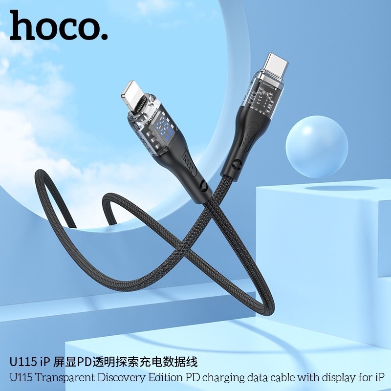 Cáp Sạc Type-C To IP Hoco U115 20w