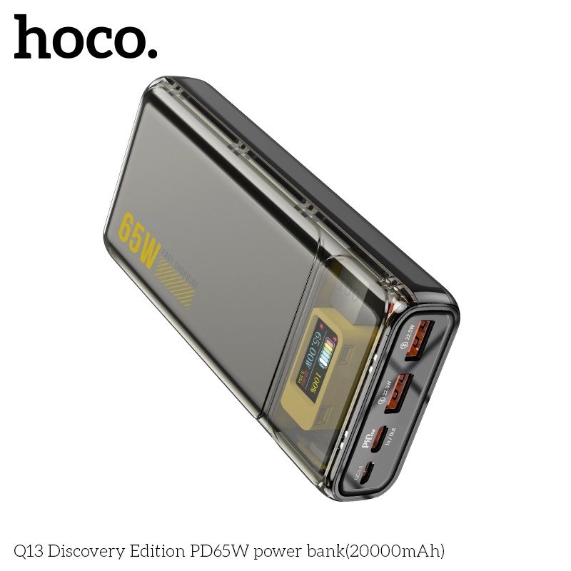 Pin Dự Phòng Sạc Nhanh Hoco Q13 (PD65W) 20.000mAh