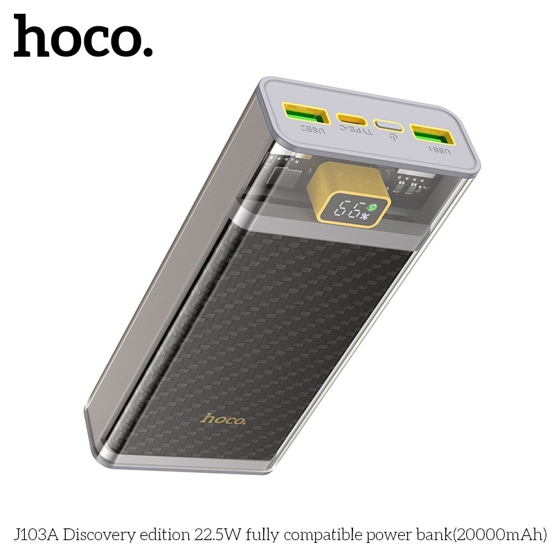 Pin sạc dự phòng sạc nhanh Hoco J103A 20.000mAh