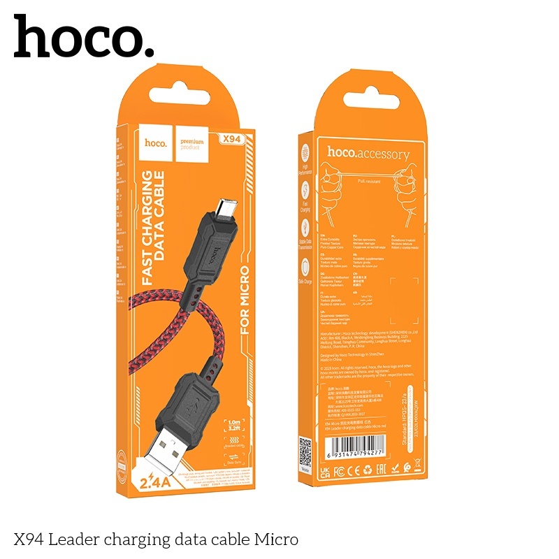 Cáp sạc Hoco X94 micro