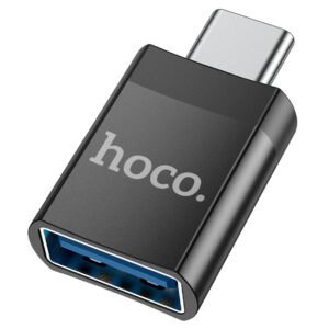 Đầu chuyển đổi Hoco UA17 TypeC (đực) sang USB (cái)