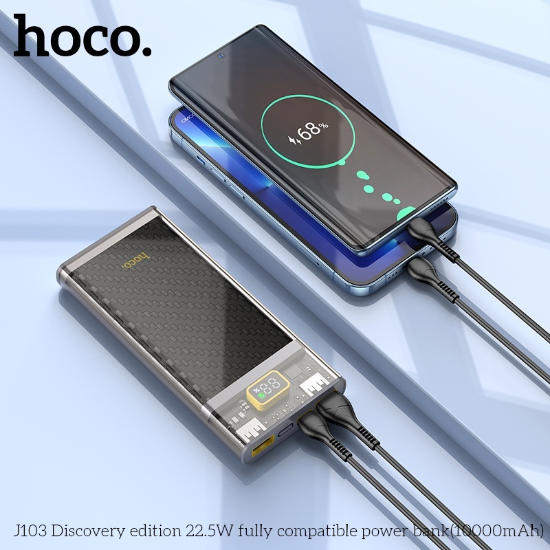 Pin sạc dự phòng sạc nhanh Hoco J103 10.000mAh 22.5W