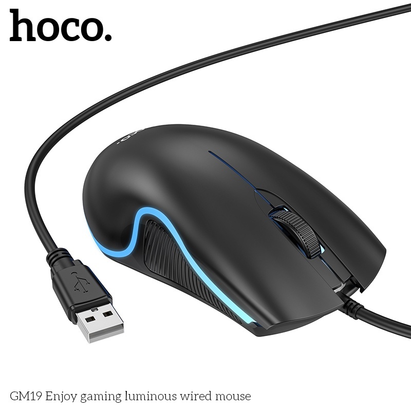 Chuột dây Hoco GM19 LED RGB