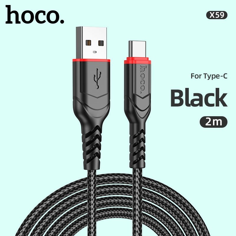 Cáp sạc Hoco X59 typeC 2m