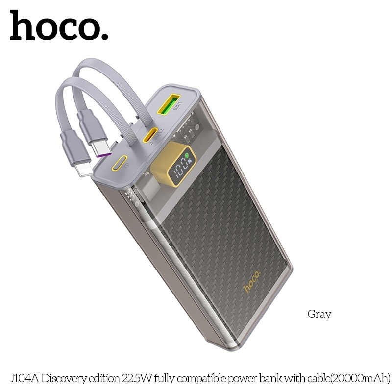 Pin sạc dự phòng sạc nhanh Hoco J104A 20.000mAh