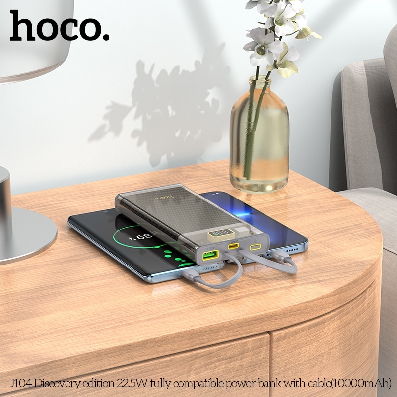 Pin sạc dự phòng sạc nhanh Hoco J104 10.000mAh 22.5W