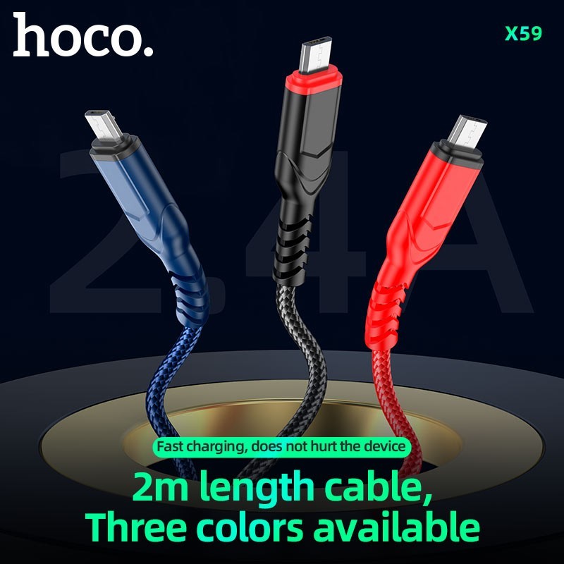 Cáp sạc Hoco X59 micro 2m