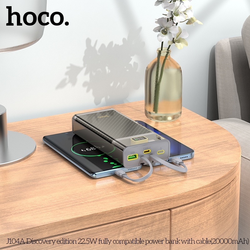 Pin sạc dự phòng sạc nhanh Hoco J104A 20.000mAh