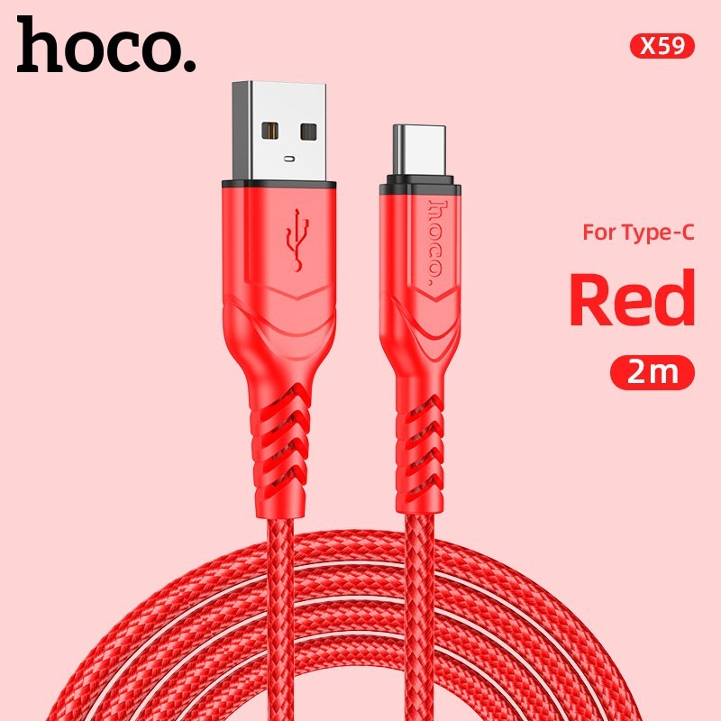 Cáp sạc Hoco X59 typeC 2m