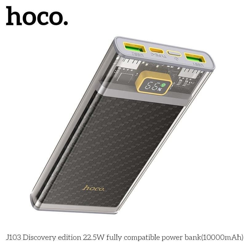 Pin sạc dự phòng sạc nhanh Hoco J103 10.000mAh 22.5W