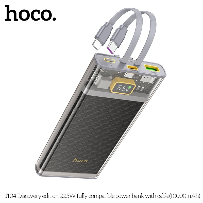 Pin sạc dự phòng sạc nhanh Hoco J104 10.000mAh 22.5W