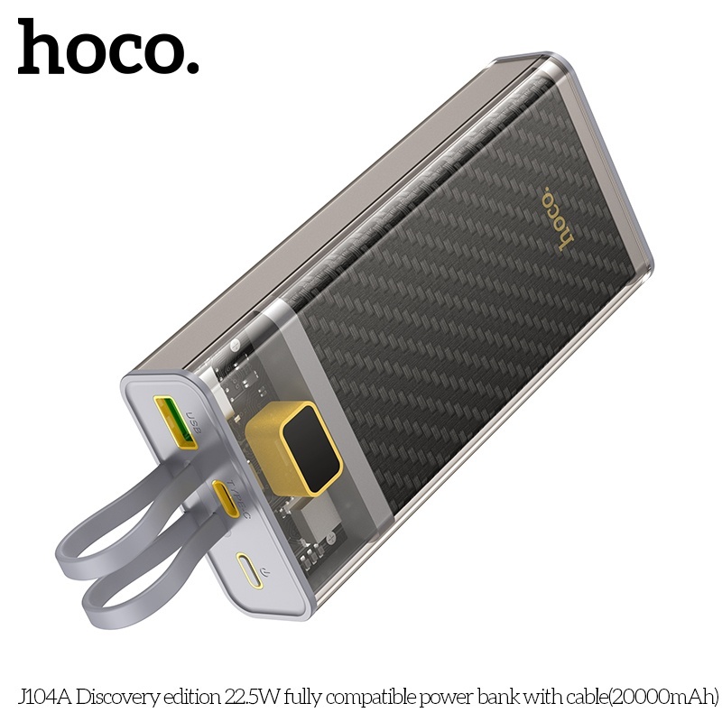 Pin sạc dự phòng sạc nhanh Hoco J104A 20.000mAh