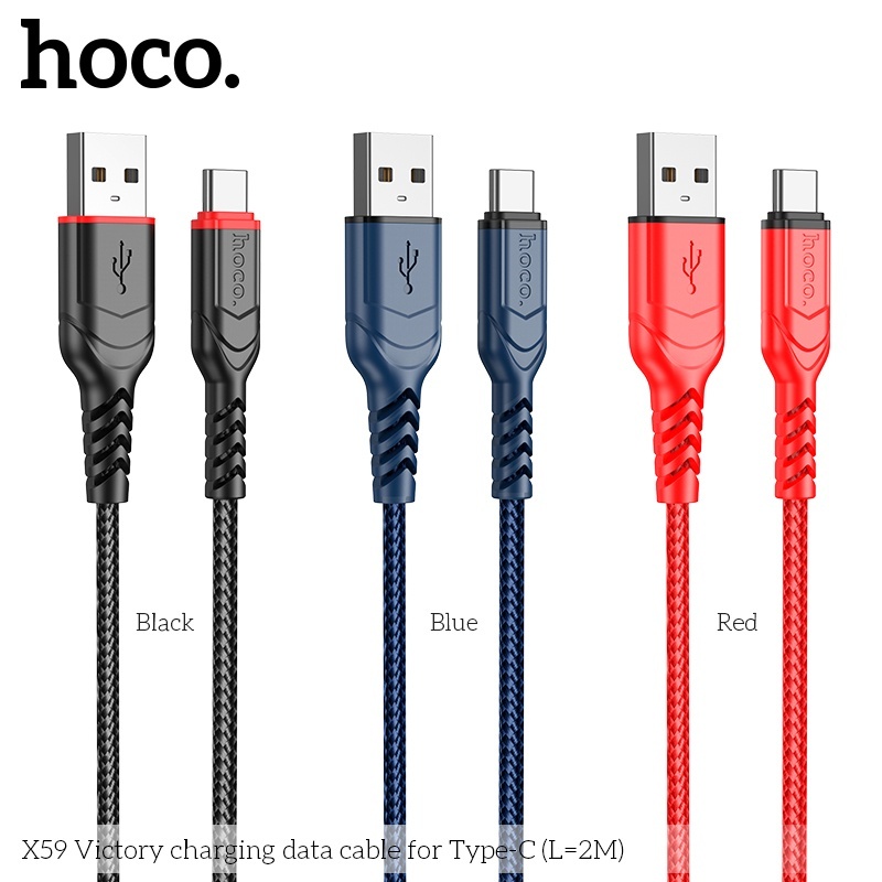 Cáp sạc Hoco X59 typeC 2m