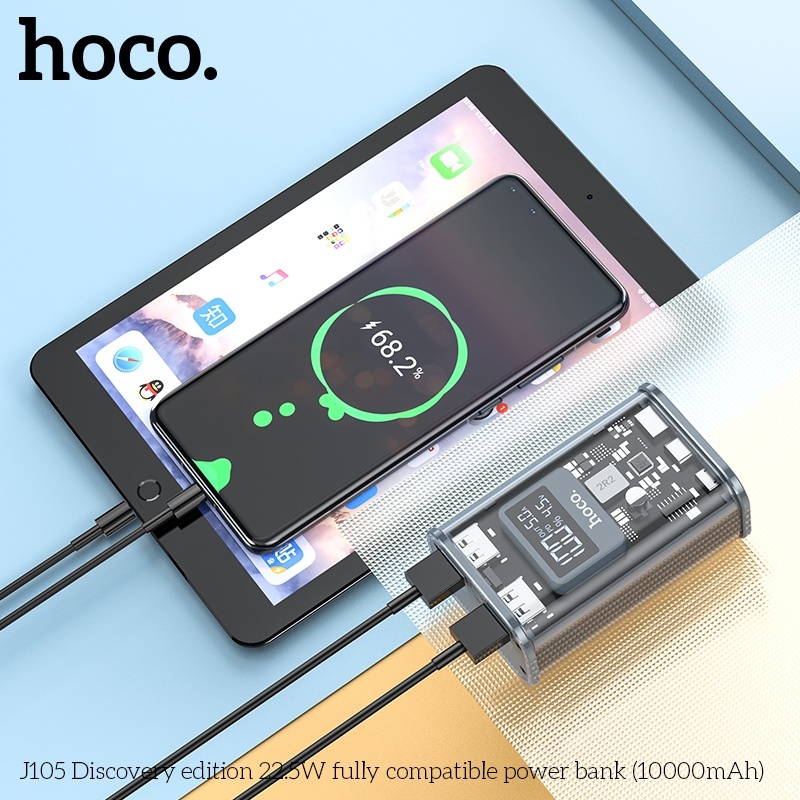 Pin sạc dự phòng sạc nhanh Hoco J105 22.5W 10.000mAh