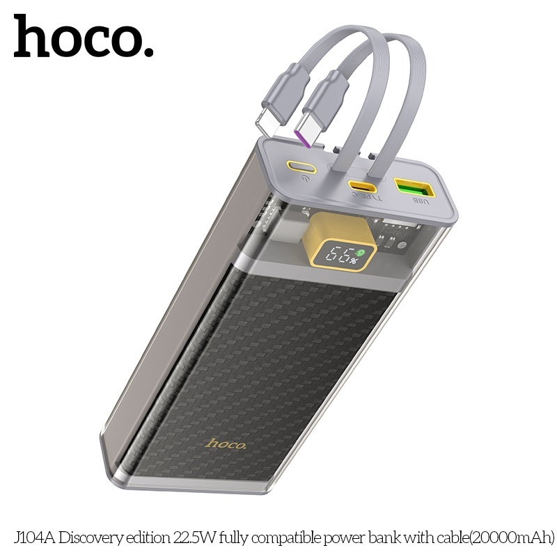 Pin sạc dự phòng sạc nhanh Hoco J104A 20.000mAh