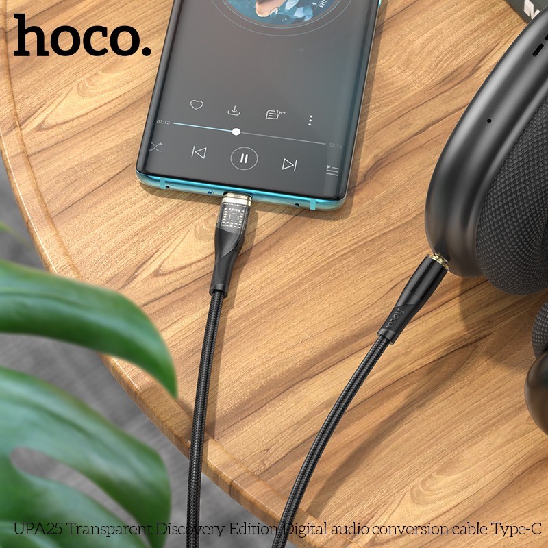 Đầu Chuyển Đổi Hoco UPA25 (Đầu 3.5mm To TypeC)