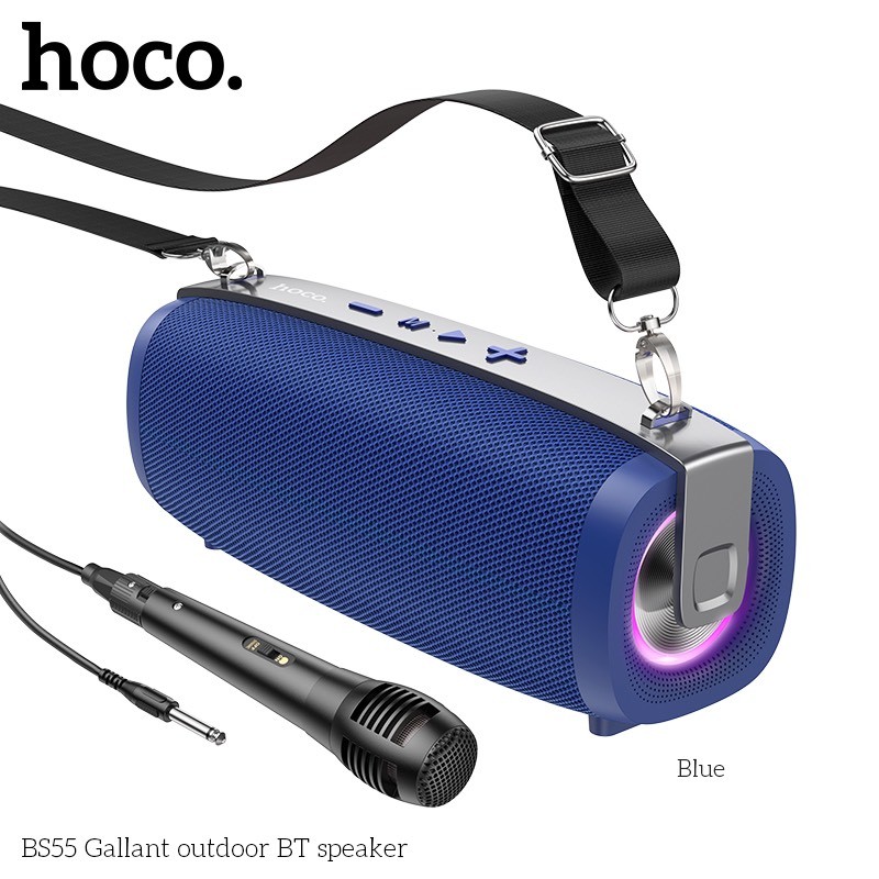 Loa Hoco BS55 Kèm 1 mic Dây