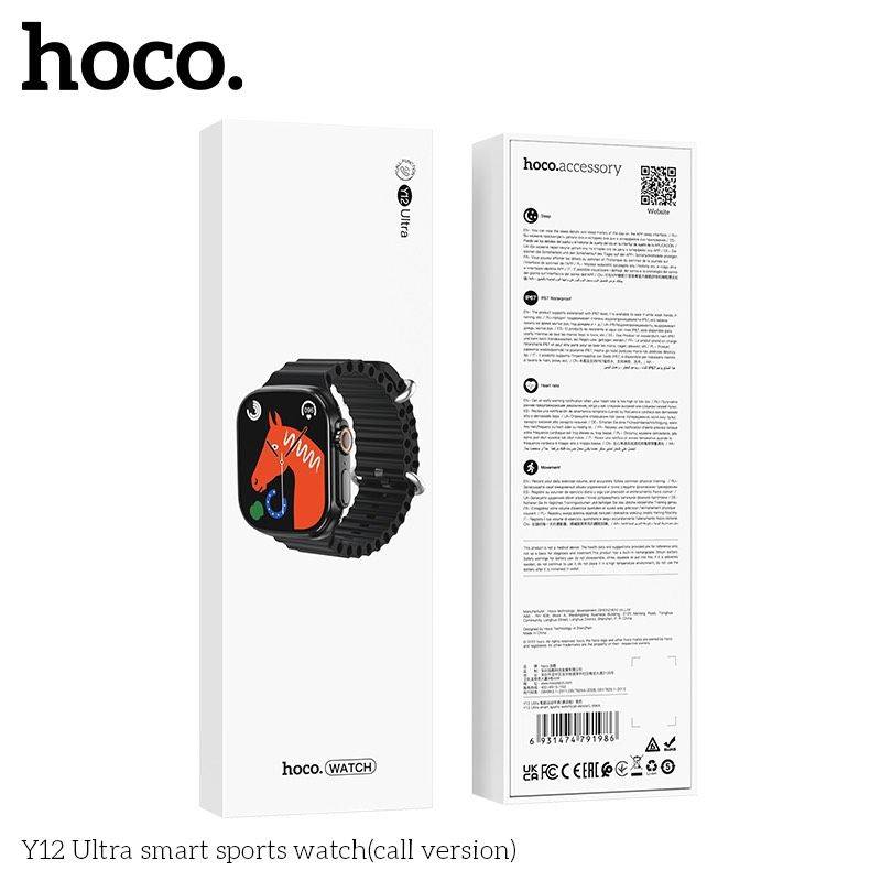 Đồng Hồ Hoco Y12 Ultra Smart sports Watch