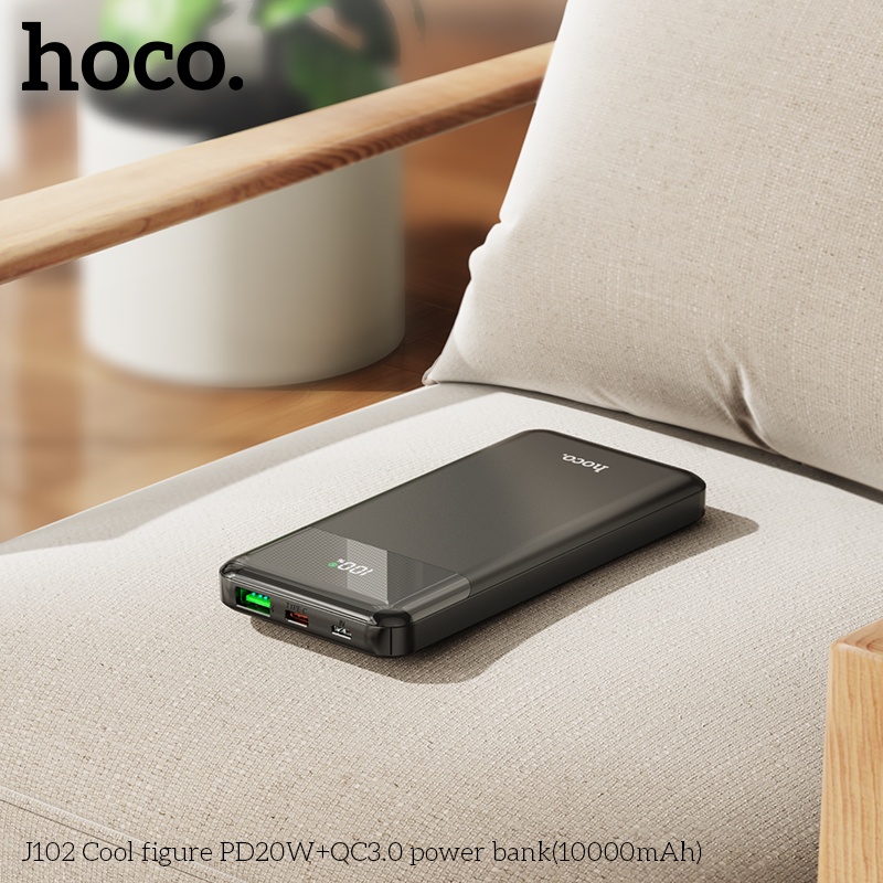 Pin sạc dự phòng sạc nhanh Hoco J102 PD20W QC3.0 10.000mAh