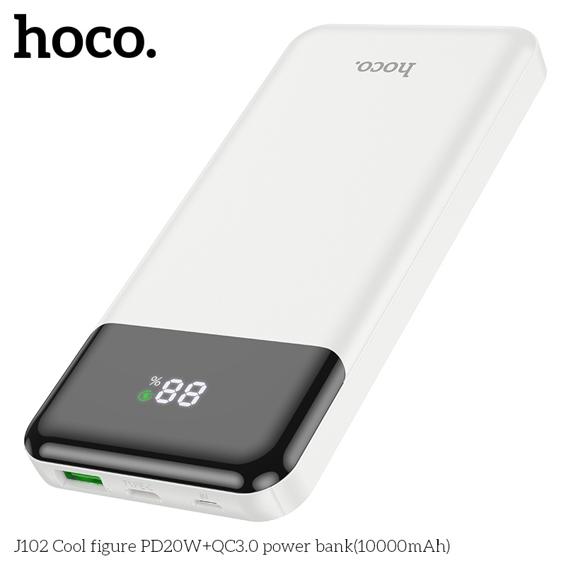 Pin sạc dự phòng sạc nhanh Hoco J102 PD20W QC3.0 10.000mAh