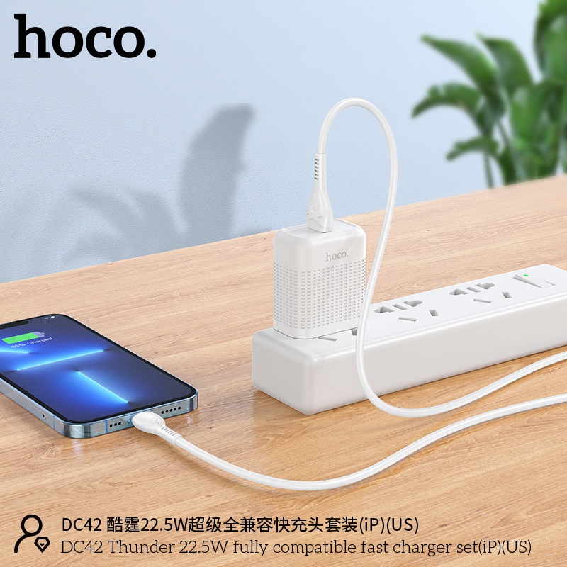 Bộ củ cáp sạc nhanh DC42 lightning